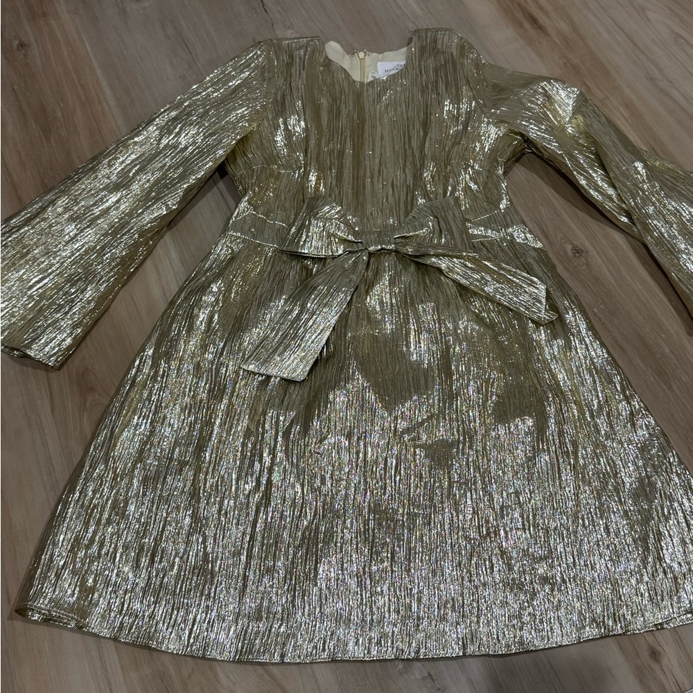 Elegant Gold Dress